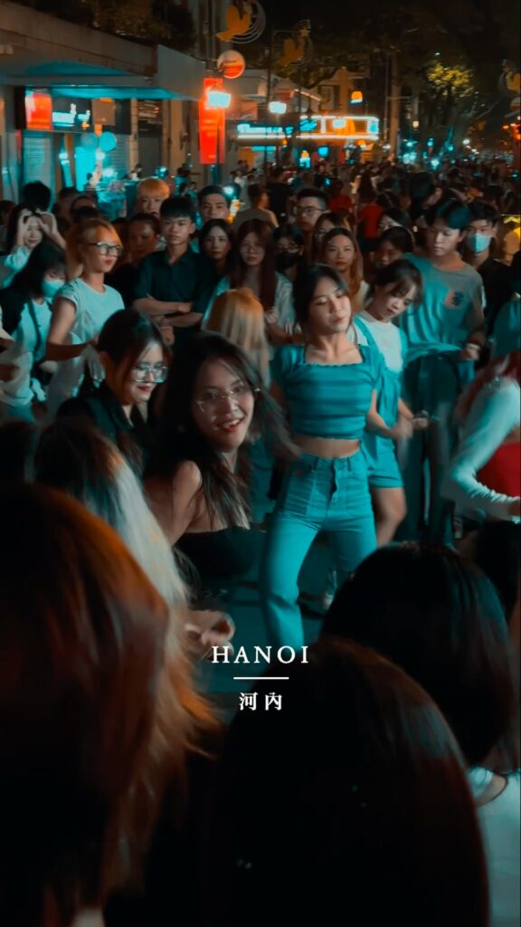 Hanoi street dance