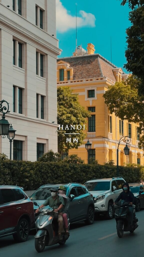 越南河內漫遊:感受千年古都的魅力|東南亞旅行 1 Hanoi french bldg